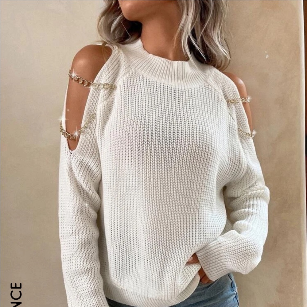 Open shoulder pullover - Picture 3 of 7